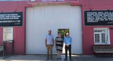 Vekil İncesu, İzmir Cezaevi’nde Partililerini Ziyaret Etti