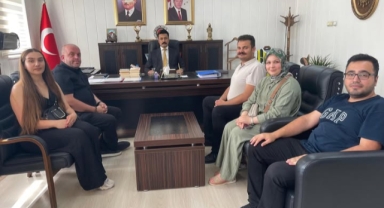 Yeşilay Ardahan Şubesinden Vali Yardımcısı Mehmet Sert’e Hayırlı Olsun Ziyareti