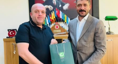 Yeşilay’dan Rektör Yardımcısı Aykanat’a Hayırlı Olsun Ziyareti