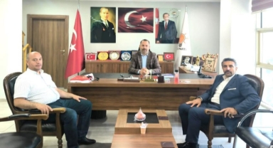 AK Parti İl Başkanı Aydın, Hemşehrilerini Ağırladı