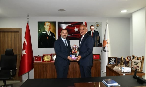AK Parti İl Başkanlığı, Bakan Ersoy’u Ağırladı