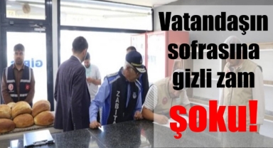 Ardahan'da Ekmekte Gizli Zam Skandalı!