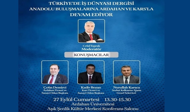 Ardahan ve Kars’ın Ekonomisi Masaya Yatırılacak
