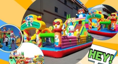 Damal Kaymakamlığı’ndan Çocuklara Şişme Oyun Parkı Etkinliği