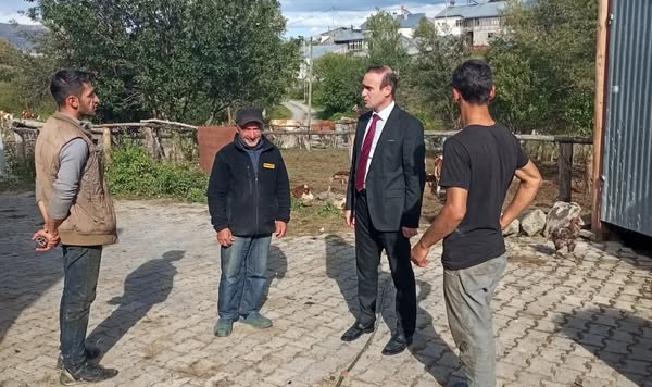 Kaymakam Kestioğlu Köy Ziyaretlerinde Vatandaşların Taleplerini Dinledi