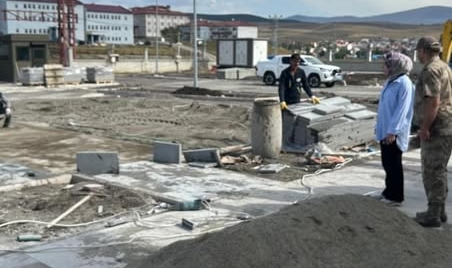 Kaymakam Meram, Devam Eden Yatırımları İnceledi