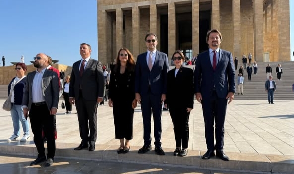 Milletvekili İncesu, Cumhuriyet’in 102. Yılında Anıtkabir’de