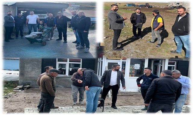 SARIKAYA’DAN DAMAL’DA ÜRETİCİYE DESTEK MESAJI