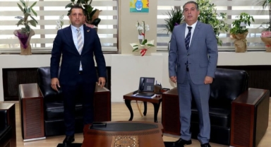 Tarım İl Müdürü Cínevíz’den Emniyet Müdürü Tüzün’e Ziyaret
