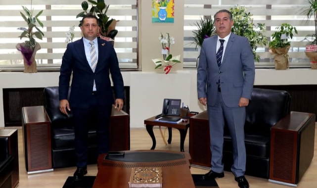 Tarım İl Müdürü Cínevíz’den Emniyet Müdürü Tüzün’e Ziyaret
