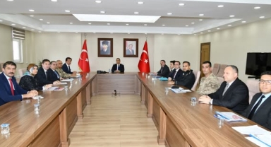 ÜNİVERSİTE GÜVENLİK KOORDİNASYON TOPLANTISI YAPILDI