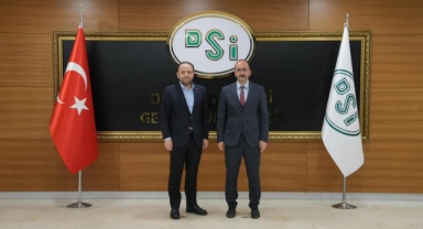Vekil Kaan Koç, DSİ Genel Müdürü Balta’yı Ziyaret Etti