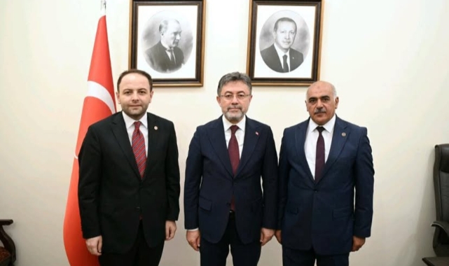 AK Parti Ardahan Milletvekili Kaan Koç, Bakan Yumaklı ile Şehir Yatırımlarını Görüştü