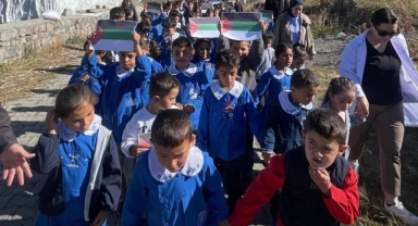 Ardahan’dan Filistin’e Vicdan Köprüsü: Minik Yüreklerden Büyük Destek