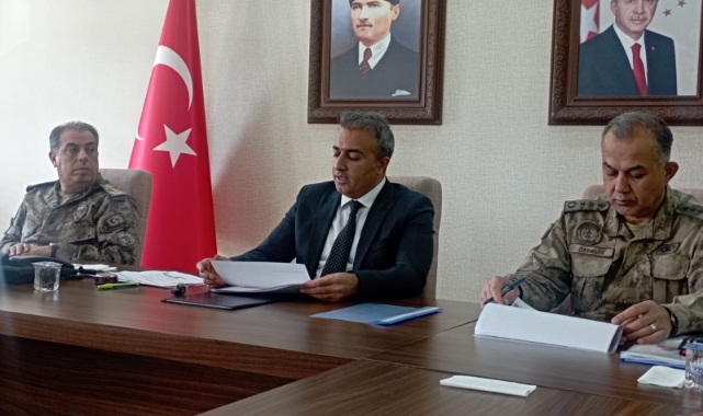 Asayiş ve Güvenlik Değerlendirme Toplantısı Gerçekleştirildi