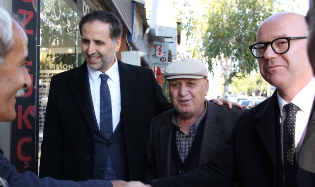 CHP MİLLETVEKİLİ ÖZGÜR ERDEM İNCESU’DAN ESNAF ZİYARETLERİ