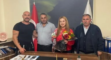 Dünya Şampiyonu Aybüke Yıldız, Kent Konseyi’nde Ağırlandı