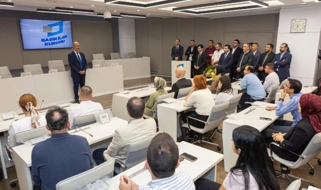 Genel Müdür Erkılınç, Kurum personeline veda etti