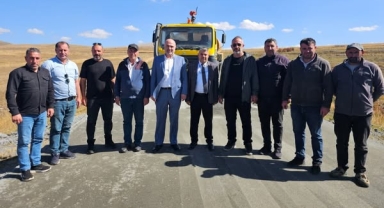 Genel Sekreter Emin, Damal ve Hanak’ta Yol Çalışmalarını İnceledi