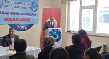 Türk Büro-Sen Ardahan Şubesi’nde Genel Kurul Heyecanı