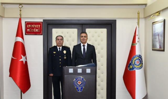 Vali Hayrettin Çiçek’ten Emniyet Müdürü Oğuz Tüzün’e Hayırlı Olsun Ziyareti