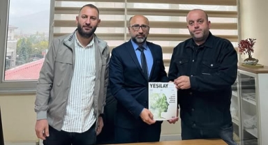 Yeşilay Ardahan Şubesi’nden Milli Eğitim Müdürlüğü’ne Ziyaret