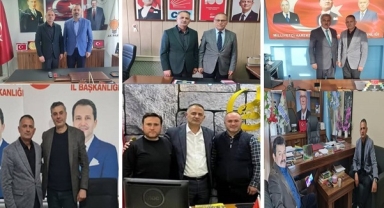 Candar Yılmaz, Siyasi Partileri Ziyaret Etti