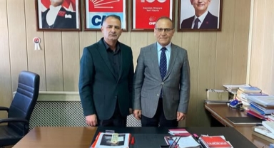 CHP İl Başkanı Dündar’a, Esnaf Odası Başkan Adayı Candar Yılmaz’dan Ziyaret
