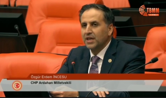 Vekil İncesu, Ardahan Yenimahalle TOKİ Mağduriyetini TBMM Gündemine Taşıdı