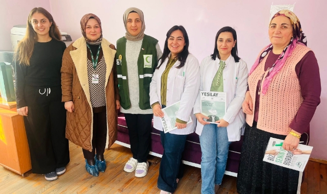 Yeşilay Ardahan Şubesi'nden Kadına Şiddete Karşı Farkındalık Ziyareti