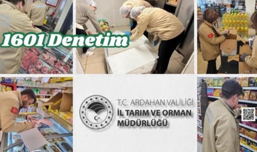 Ardahan’da Gıda Denetimleri Sıkılaştı