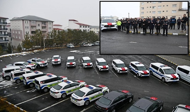 Ardahan İl Emniyet Müdürlüğü'ne 20 Yeni Araç Teslim Edildi