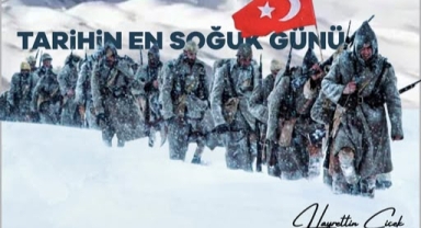 Ardahan Valisi Hayrettin Çiçek’ten Sarıkamış Mesajı