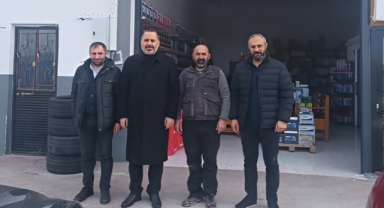 Aydın’dan Ardahan Esnafına “Hayırlı Olsun” Ziyareti