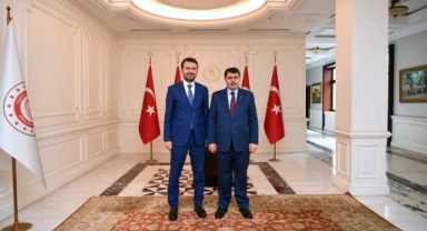 Basın İlan Kurumu Genel Müdürü Abdulkadir Çay’dan Vali Vasip Şahin’e Ziyaret