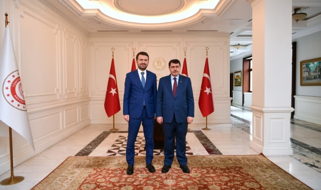 Basın İlan Kurumu Genel Müdürü Abdulkadir Çay’dan Vali Vasip Şahin’e Ziyaret