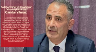 CANDAR YILMAZ: ‘BEN DEĞİL, ONLAR SATIŞ KARARINA İMZA ATMIŞTIR!’”