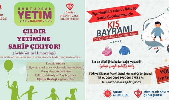 Çıldır’da İyilik Seferberliği: Yetimler ve İhtiyaç Sahibi Çocuklar İçin El Ele