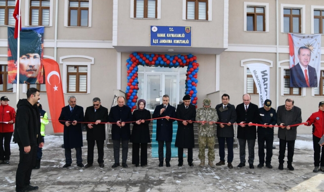 Hanak İlçe Jandarma Komutanlığı Yeni Hizmet Binası Törenle Açıldı