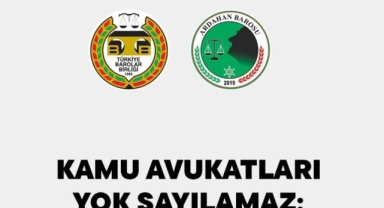 Kamu Avukatları Yok Sayılamaz: Ardahan Barosu'ndan Ayrımcılığa Tepki