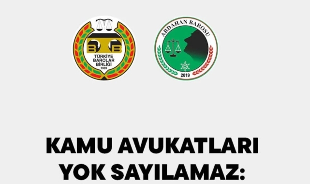 Kamu Avukatları Yok Sayılamaz: Ardahan Barosu'ndan Ayrımcılığa Tepki
