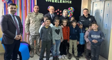 Kaymakam Meram, Atatürk İlkokulu’nda 3 Aralık Farkındalık Sergisine Katıldı