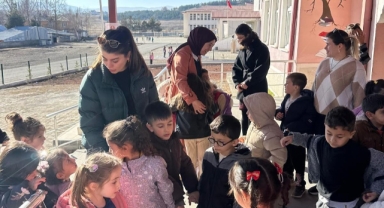 Kaymakam MERAM Öğrencilerle Duvar Boyadı