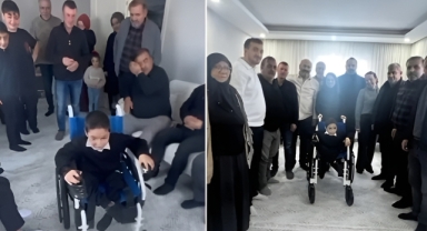 Küçük Salih Akülü Sandalyesine Kavuştu!