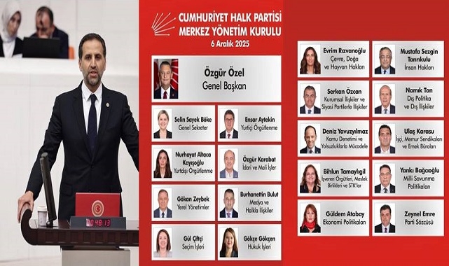 MİLLETVEKİLİ ÖZGÜR ERDEM İNCESU’DAN YENİ MYK’YA TEBRİK MESAJI