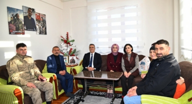 Vali Hayrettin Çiçek’ten Şehit Ailesine Vefa Ziyareti