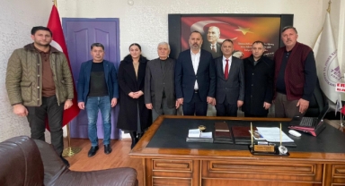 AK Parti İl Başkanı Hakan Aydın’dan Esnaf Odası’na Ziyaret