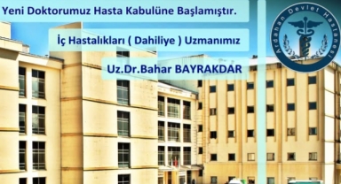 Ardahan Devlet Hastanesi’ne Yeni Dahiliye Uzmanı