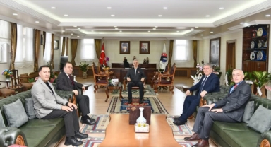 ATSO'dan Vali Mehmet Fatih Çiçekli’ye ‘Hayırlı Olsun’ Ziyareti