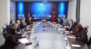 Bakan Tekin, Azerbaycanlı Mevkidaşı Amrullayev’i Ağırladı